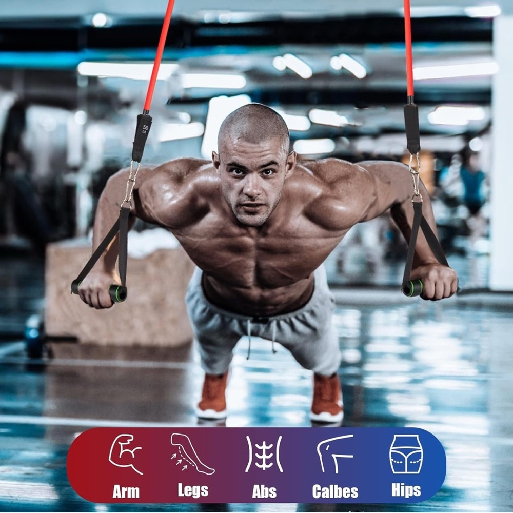 Red and Black Suspension Trainer